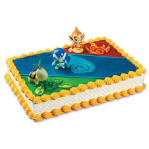 Bakery Cupcake Cake Birthday Pokemon Cake Topper Kit