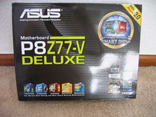 Asus P8Z77 V Deluxe Motherboard Z77 Chipset LGA1155 Socket