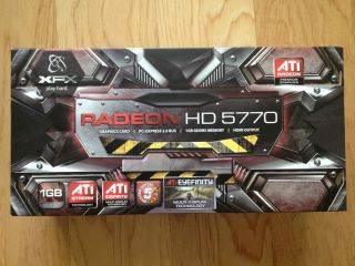 ATI Radeon HD 5770 Graphics Video Card XFX HD5770 Mint