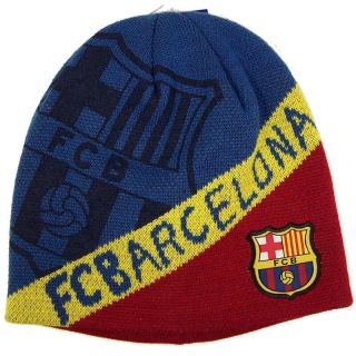Barcelona Soccer Beanie Knit Hat Cap