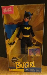 Up for auction is a New Barbie Batgirl. Copyright 2003. Box has light 