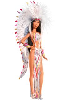   Diva Sonny Cher Show Half Breed Bob Mackie Indian Barbie Doll
