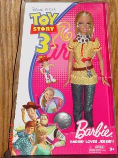 Toy Story 3 Barbie Loves Jessie Doll Disney New
