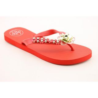 BCBGeneration Galina Womens Size 9 Red Synthetic Flip Flops Sandals 