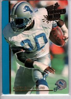 Barry Sanders 1992 Action Packed All Madden Team 30