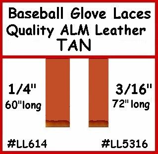 by 60 tan b aseball glove lace if the picture doesn t show use 