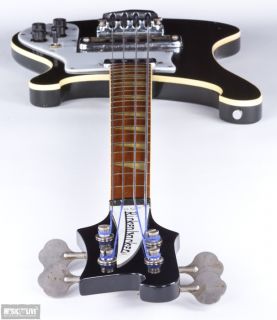1974 Rickenbacker 4001 Bass Jetglo Very Good Condition HSC EXC Tone 