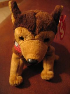 Ty Beanie Baby Courage Commemorating NYPD Sept 11
