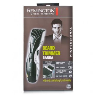 Remington Barba Beard Trimmer Advanced Ceramic Coated Blades Silica 