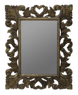31 Large Mirror Bathroom Vanity Wall Hanging Wood Frame