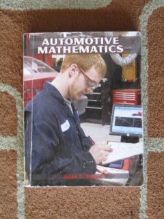 Used Automotive Mathematics by Jason C Rouvel 2006 Paperback lowest on 