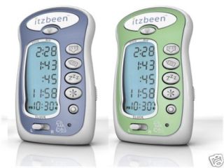 ITZBEEN BABY CARE TIMER MONITOR  TWIN PACK BLUE & GREEN