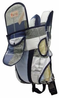 New Summer Front & Back Baby And Kids Carrier Backpack Sling Blue 
