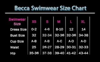 BECCA by Rebecca Virtue Melon Bikini Tankini Swimsuit Size L NWT