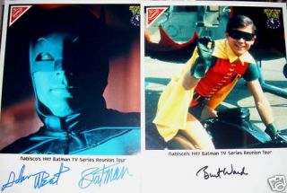 Batman Robin Adam West Burt Ward Signed Originals