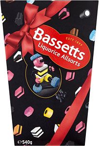 Bassetts Liquorice Allsorts 540G Shipped Worldwide