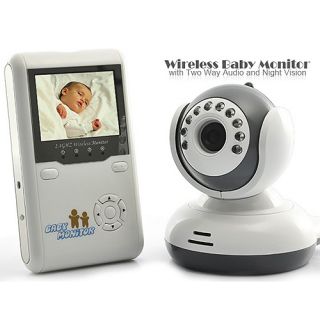 AV out lets you keep an eye on your baby through your large screen TV