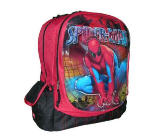 Marvel Spider Man School Boys Kids Backpack Bag