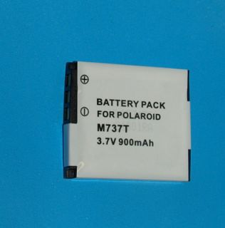 New Battery for Polaroid M737T T737 Li ion 900 mAh