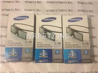 Lot of 3 Samsung SSG 4100GB Battery Operated 3D Active Glasses New in 