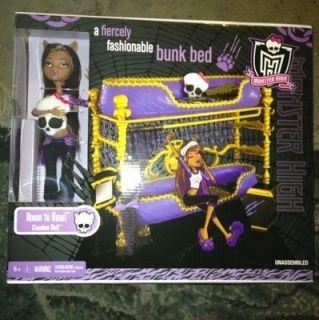   Room to Howl Clawdeen Wolf Doll A Fiercely Fashionable Bunk Bed