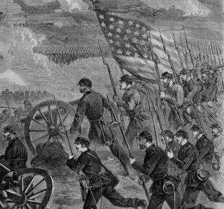Battle of Gettysburg 1863 Civil War Longstreets Attack