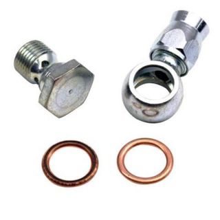 New AN6 Banjo Bolt Assembly Fittings for Power Steering Pump, 5/8 