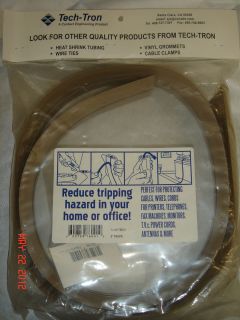 NEW Tech Tron Cable Safe Low Profile Conduit   No more tripping over 