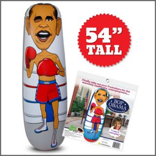 Bop Barack Obama Inflatable Political 54 Punching Bag Punch The 