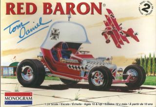 Revell Tom Daniels Red Baron 85 4258 1 24 Plastic Model Car Kit SEALED 