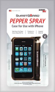 Smartguard iPhone Case with Built in Pepper Spray Baton