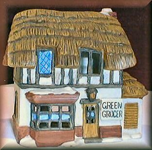 Green Grocer 1984 Department Dept 56 Dickens Village DV