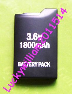 Battery Pack For Sony PSP 1000 3 6v 1800mAh BATTERY FOR PSP1000 FOR 