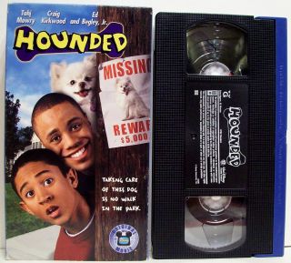   Channel Hounded VHS Craig Kirkwood Ed Begley Jr Tahj Mowry