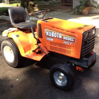 Kubota Lawn Tractor G4200