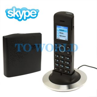   Required Cordless Skype Call and Landline Phone 2 Skype Account