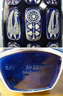   lampe bay keramik eduard bay ransbach baumbach west germany 1933 1998