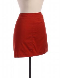 orange mini skirt by bcbgmaxazria size 10 orange mini price $ 43 00 