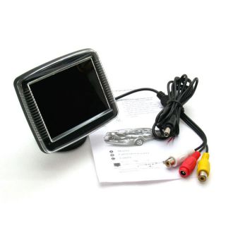 LCD Rear View Color Monitor Car Reverse Rearview Backup Camera 