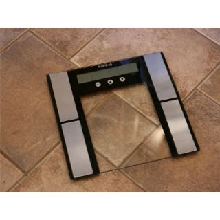 HemingWeigh Ultra Slim Digital Bathroom Scale with Body Fat and 