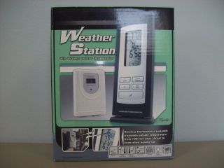 WEATHER STATION BY EQUITY WITH WIRELESS OUTDOOR THERMOMETER 31215 NEW