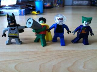Lego Batman McDonalds~Batman Robin Joker & Mr Freeze Figures