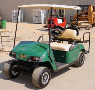 Go Golf Cart Battery Power 4 Seater New Batteries w Charger Nice 
