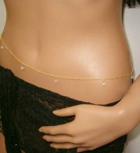   get vendio gallery now free belly chain adjustable with frosted beads