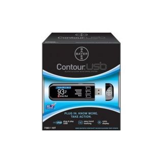 Bayer Contour USB Blood Glucose Monitor System Meter Made in Japan 