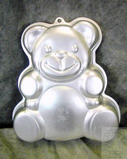 Wilton Shaped Cake Pan Teddy Bear 502 3754 1982