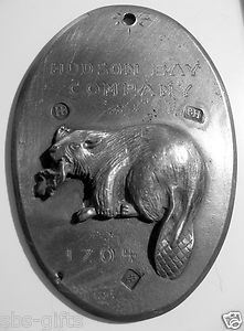1704 Hudson Bay Co Port Albany Beaver Indian Trade Medal Pierre dit 