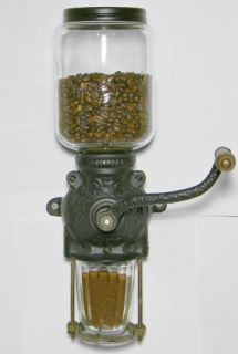 1905 Coffee Grinder Antique Wall Mount Whole Bean Mill Pot Cup Maker 