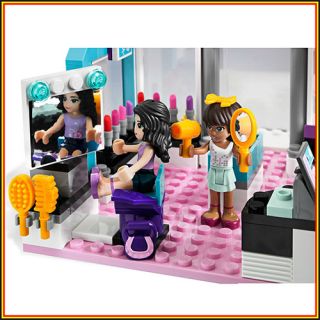 Lego Friends 3187 Butterfly Beauty Shop Sets Emma Sarah 2 Minifigures 