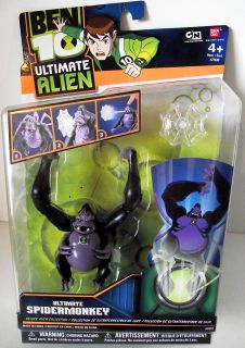 Ben 10 Ultimate Alien Spidermonkey Toy Figure BNIP
